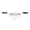 Clip-On Pet Bandana — "One Heart, Four Paws" Dog & Cat Collar Accessory
