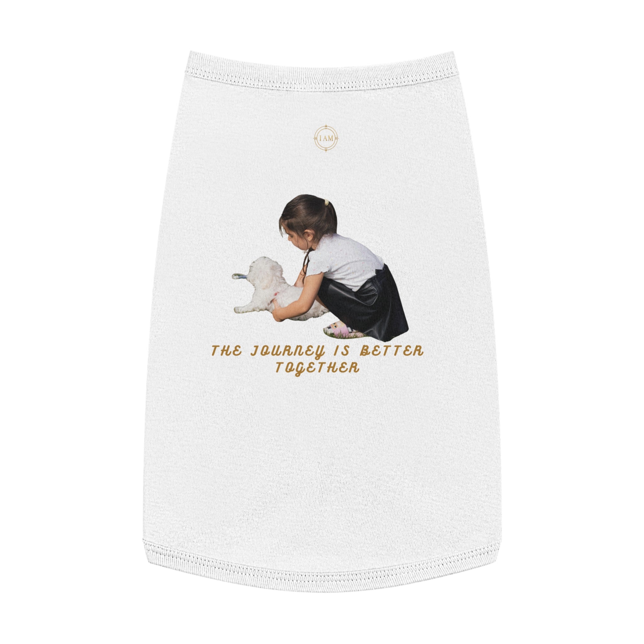 Pet Tank Top - 'The Journey Is Better Together' Dog Tee
